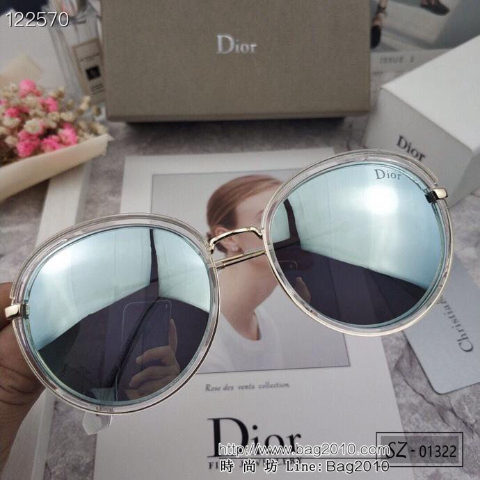 DIOR-迪奧 2019新款 太陽鏡 減輕強光負擔 遮擋有害光線防輻射 出行旅遊必備品 01322  lly1180